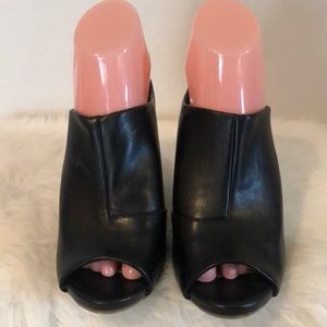 A.N.A Open Toe Heeled Clogs
